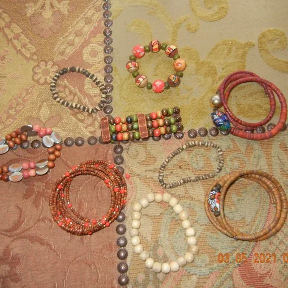 COPY - Boho Hippie Tribal Gypsy Bracelet Bundle (jew1) - Picture 9 of 9
